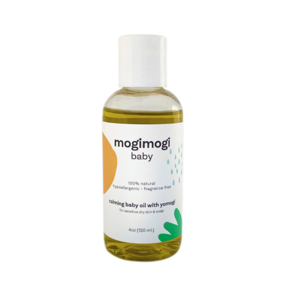 Unscented Organic Baby Oil – Gentle, Plant-Based Moisturizer for Babies & Toddlers – After Bath Hydration for Soft, Smooth Skin – 4 fl oz, Made in USA