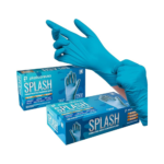 100 Nitrile Exam Gloves 3.5 Mil – Extra Small | Latex & Powder Free, Disposable Non-Sterile Protective Gloves by PlastCare | Medical Grade, Ambidextrous, Durable Blue Nitrile Gloves