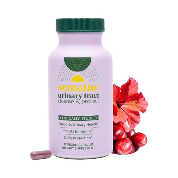 Urinary Tract Cleanse & Protect – 30 Capsules | UTI Prevention Supplement for Women with Cranberry Phytosome & Hibiscus – Supports Urinary & Kidney Health – Plant-Based, Clinically Studied Formula